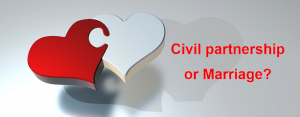 Read more about the article Civil partnership or Marriage?