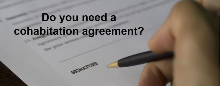 Do you need a cohabitation agreement?